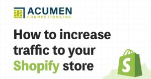 "How to increase traffic to your Shopify store"